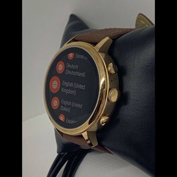 Fossil Gen 4 Authentic Digital Dial Smart Watch Custom Band FTW6018 QT415 - Picture 3 of 12